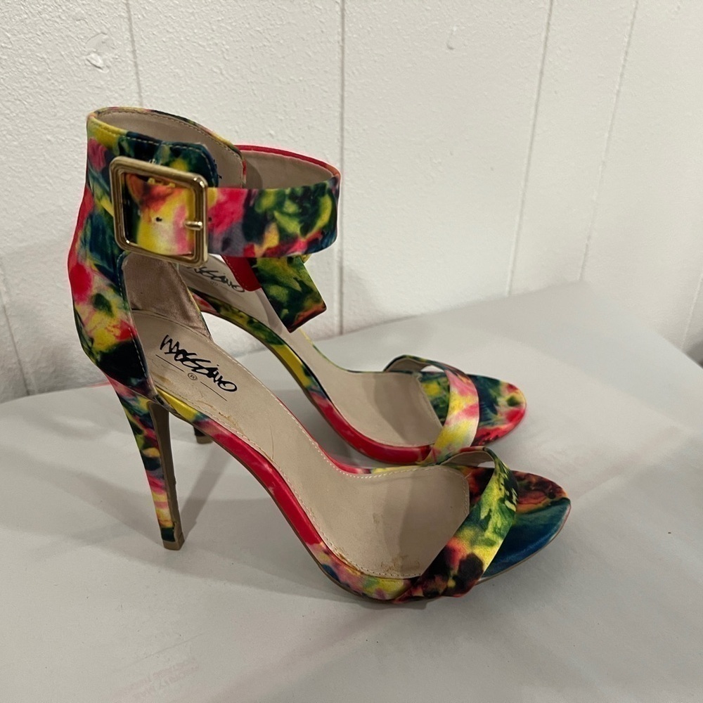 3/$25 SALE🎈Mossimo multicolored ankle strap sandals - Picture 6 of 14